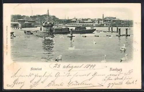 AK Hamburg-St.Georg, An der Alsterlust