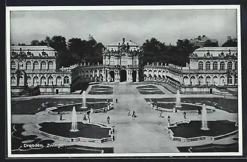 AK Dresden, Inneres von Zwinger