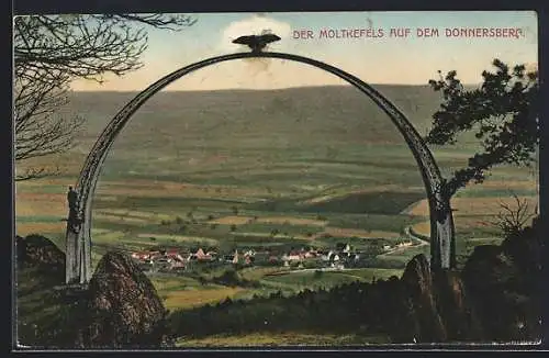 AK Donnersberg / Königsstuhl, Der Moltkefels