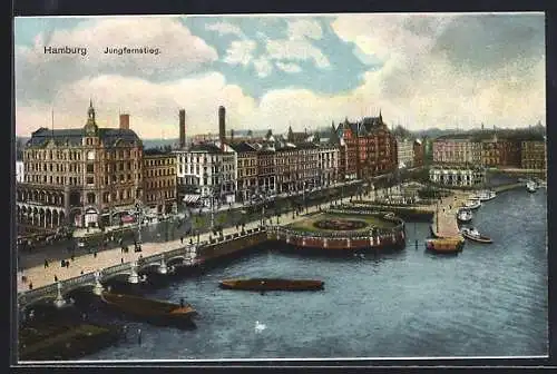 AK Hamburg-Neustadt, Jungfernstieg