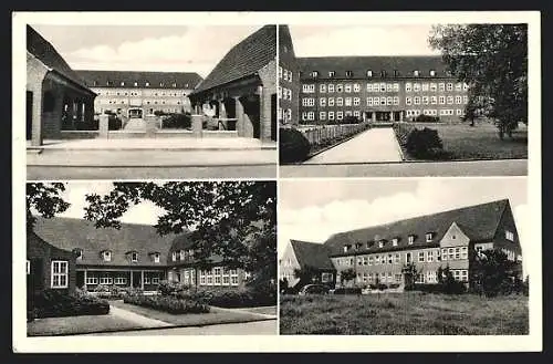 AK Sanderbusch, Oldenburgisches Landeskrankenhaus mit Altersheim