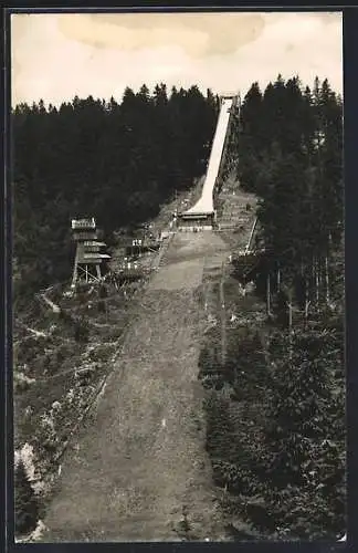 AK Oberhof i. Thür., Thüringerschanze ausser Betrieb