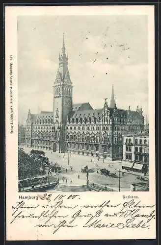 AK Hamburg, Partie am Rathaus