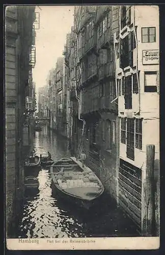 AK Alt-Hamburg, Flet bei der Reimersbrücke