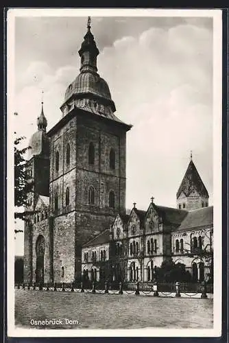 AK Osnabrück, Blick auf den Dom