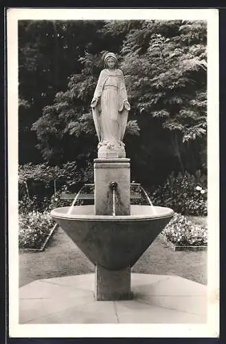 AK Maria Rosenberg b. Waldfischbach, Partie am Gnadenbrunnen