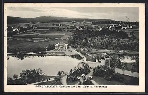 AK Bad Salzuflen, Cafehaus am See, Asen und Fierenberg