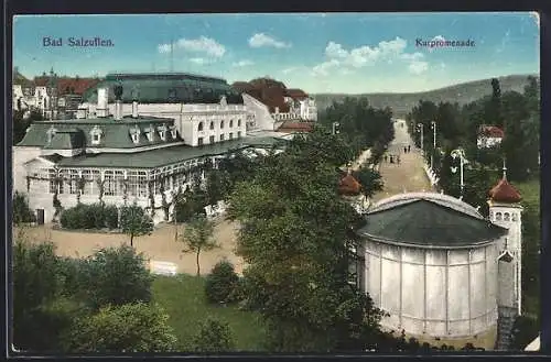 AK Bad Salzuflen, Blick auf die Kurpromenade