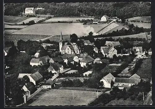 AK Rödinghausen / Wiehengebirge, Teilansicht aus der Vogelschau