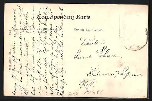 AK Dornbach, Ortsansichten und Ansichten aus Neuwaldegg im Wort Grüsse, das Schloss