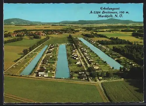 AK Breitensee bei Marchfeld, Fliegeraufnahme vom Erholungsort