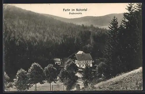 AK Winterberg / Sauerland, Daubermühle im Nuhnetal