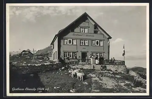 AK Schwende, Gasthaus Ebenalp