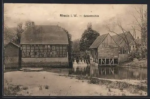 AK Rheda i. W., Schlossmühle