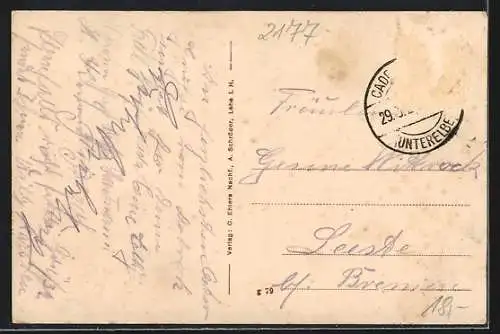 AK Dobrock, Frontansicht vom Forsthaus