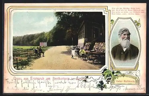 Passepartout-AK Benthe, Erichsruh am Bentherberg, Vater Rehbock