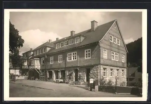 Foto-AK Willingen / Sauerland, Das Café Volke