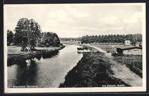 AK Wendisch-Buchholz, Partie am Dahme-Kanal