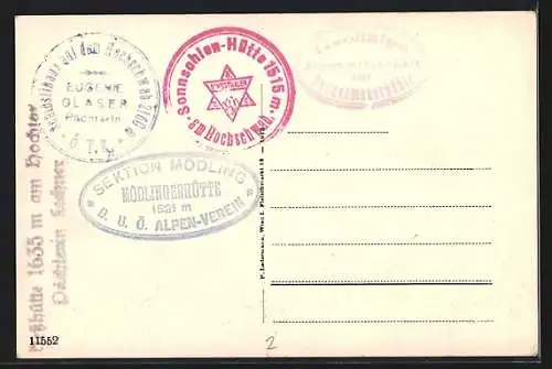 AK Thörl, Hotel Bodenbauer mit Zinken, Kolbenwand, Beilstein, Stangenwand