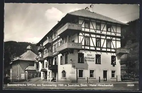 AK Spital am Semmering, Hotel Hirschenhof