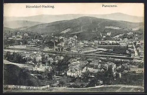 AK Hütteldorf-Hacking, Panorama der Ortschaft