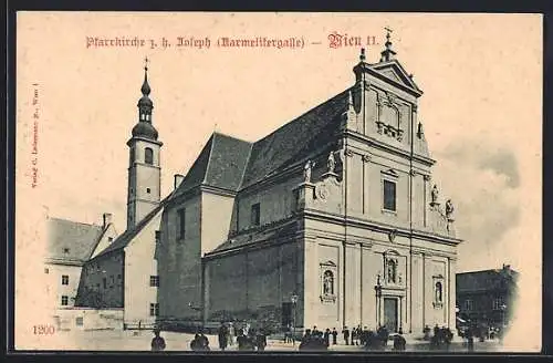 AK Wien, Pfarrkirche z. h. Joseph, Karmelitergasse