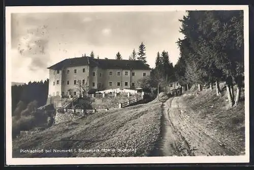 AK Neumarkt, Blick zum Schloss Pichlschloss