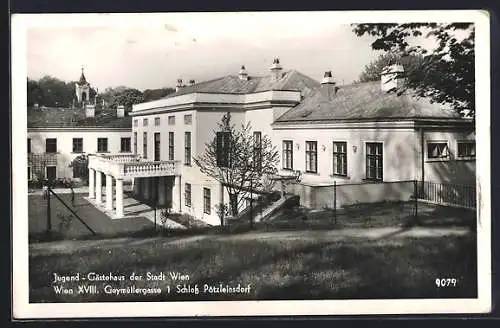 AK Wien, Jugend-Gästehaus der Stadt Schloss Pötzleinsdorf, Geymüllergasse 1