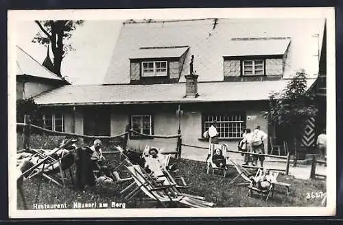 AK Agneswiese /Vogelsangberg, Alois Schlusche`s Gasthaus Zum Häuserl am Berg