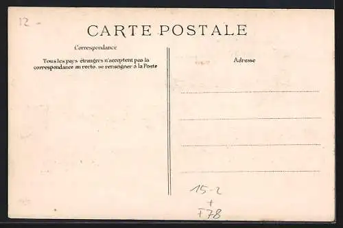 AK Versailles, Funèrailles Nationales des Victimes du Dirigeable Republique 1909-Dèpart du Cortège