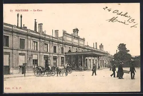 AK Poitiers, La Gare