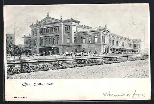 AK Wien, Partie am Südbahnhof