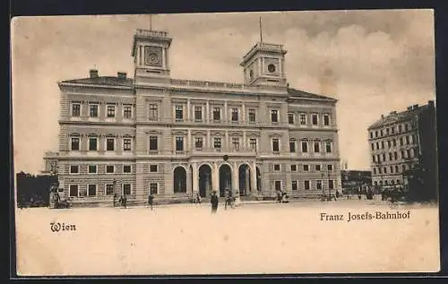 AK Wien, Franz Josefs-Bahnhof