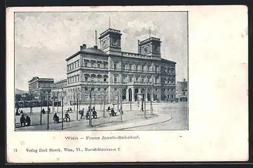 AK Wien, Franz Josefs-Bahnhof