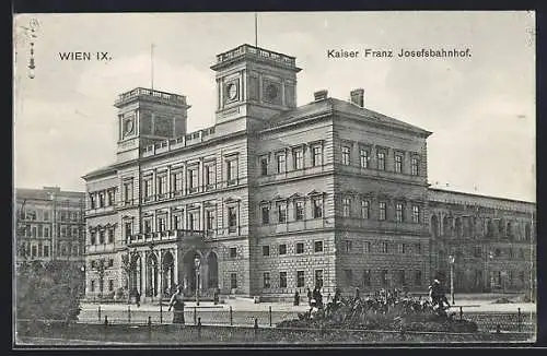 AK Wien, Kaiser Franz Josefs-Bahnhof