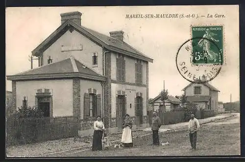 AK Mareil-sur-Mauldre, La Gare