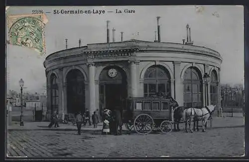 AK St-Germain-en-Laye, La Gare