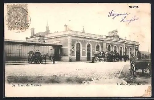 AK Mantes, Gare de Mantes