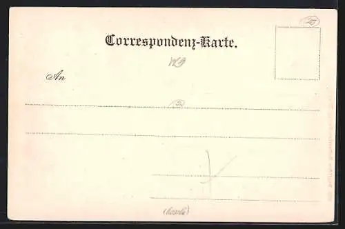 AK Alt-Wien, Nussdorferlinie im Jahre 1848