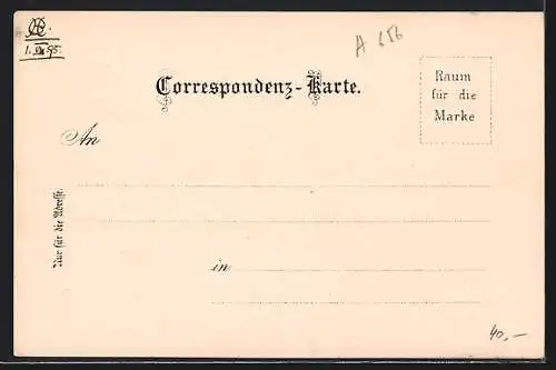 Lithographie Pernitz /N. Ö., Myrafälle und Gesamtansicht