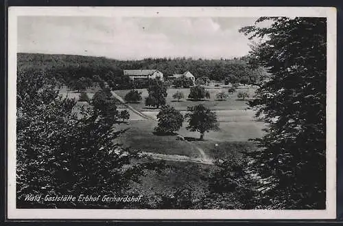 AK Trechtingshausen a. Rh., Wald-Gaststätte Erbhof Gerhardshof