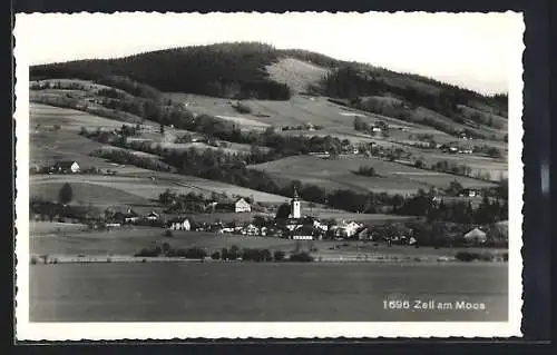 AK Zell am Moos, Gesamtansicht aus der Ferne