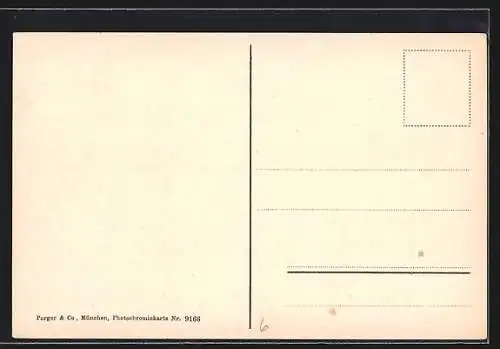AK Saalfelden, Ortsansicht mit Steinernem Meer