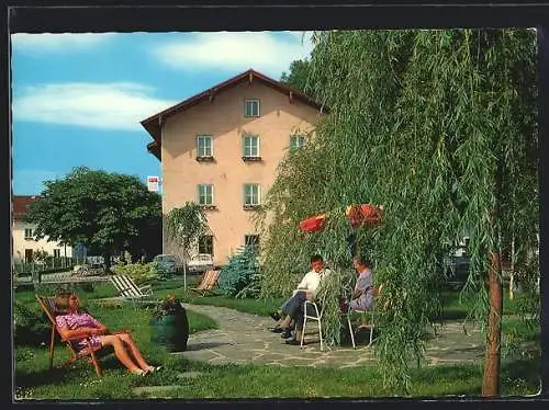 AK Wals bei Salzburg, Gasthof Zur Grünen Au