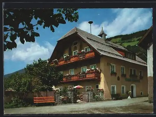 AK Unternberg bei Tamsweg, Gasthof Schilcherwirt