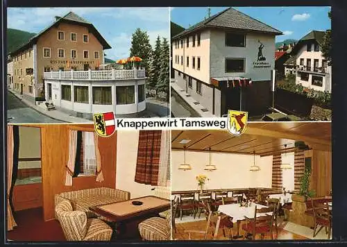 AK Tamsweg, Gasthof Knappenwirt-Dependance