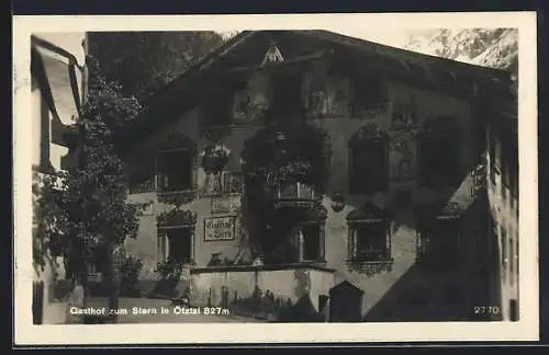 AK Ötz, Gasthof zum Stern