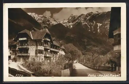 AK Oetz, Hotel Kassl