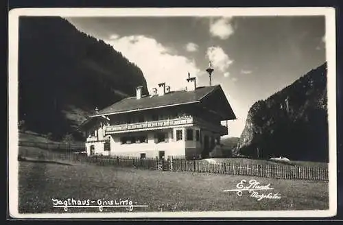 AK Ginzlingl, Blick zum Jagdhaus