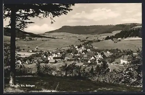 AK Tieringen, Panorama vom Hügel aus